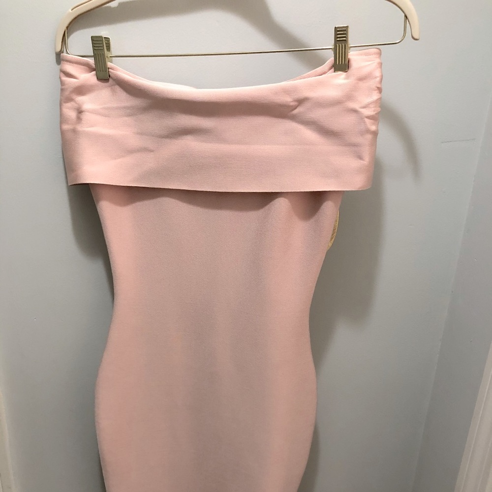Bariano Australia Off Shoulder Body-con Dress
